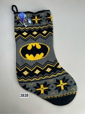 Ruz Batman Christmas Stocking New